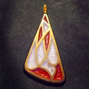 Terra Sancta Guild Necklace 1969 Israel Peace Dove Pendant